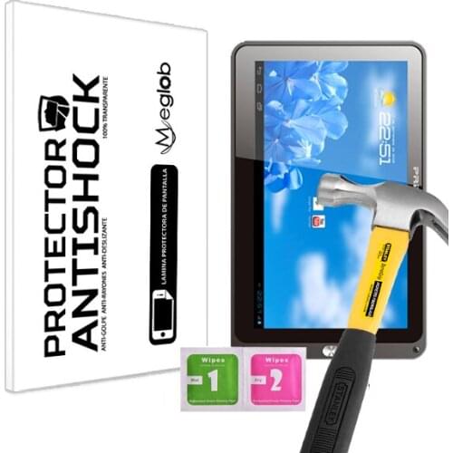 Screen protector Anti-Shock Anti-scratch Anti-Shatter compatible with Tablet Primux Basic 10