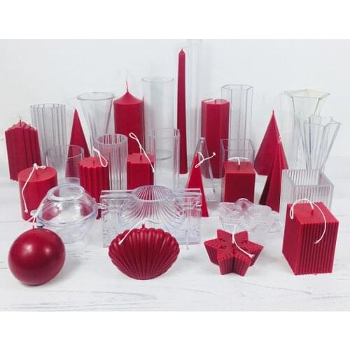 Candle Mold Candle Making Diy Acrylic Clay Resin Aromatherapy Candle Mold Crafts Making