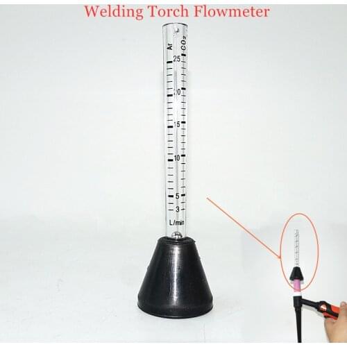 Welding Torch Flowmeter Ar CO2 Argon Mix Gas 0-25L/min MIG Gun TIG Torch Nozzle Precise Gas Flow Gage