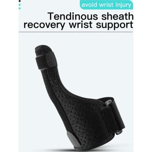 Wrist Sport Thumbs Hand Support Adjustable Finger Holder Protector Injuries Protective Sleeve