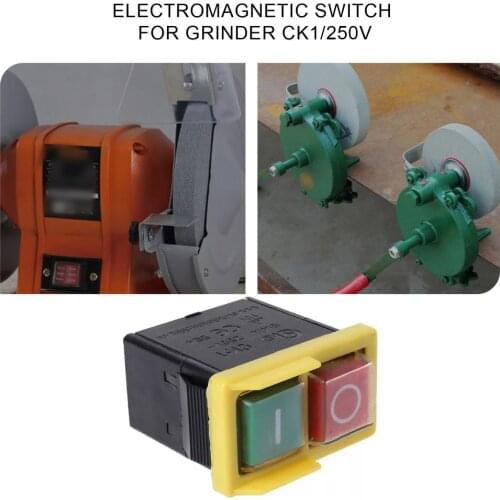 Newest 2021 CK1 Electromagnetic Switch For Grinder Waterproof And Dustproof Switch Anti-corrosionRugged Plastic Switch