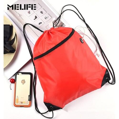 MELIFE Women Sport Drawstring Backpack Newest Climbing bag College Students Waterproof School Bags pack Girls Boys Mini Mochila