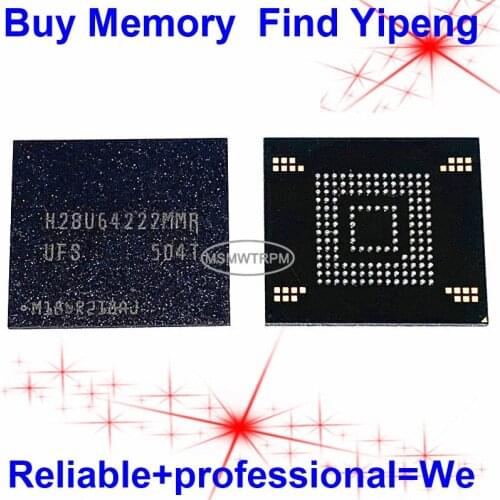 H28U64222MMR BGA153Ball UFS 32GB Mobilephone Memory New original and Second-hand Soldered Balls Tested OK