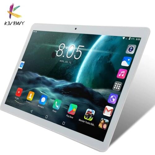 KIVBWY 10.1 inch Tablet PC 2GB+32GB Wi-Fi 3G Phone Call Network Smart Tablet Bluetooth Phablet Four Core Android 8.0 Tablets