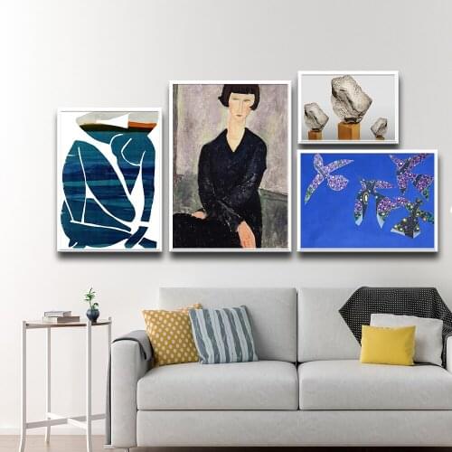 Hot Madam Wall Art Canvas Poster Print Nordic Style Home Boys Room Bedroom Nursery Decoration