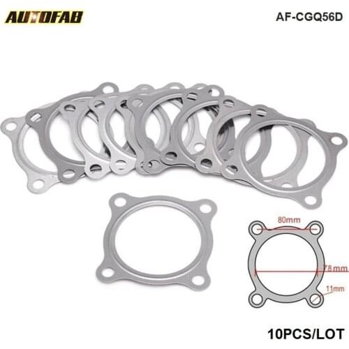 10PCS/LOT Turbo Exhaust Downpipe Gasket For Skoda Octavia, For VW Bora, For VW Golf IV AF-CGQ56D