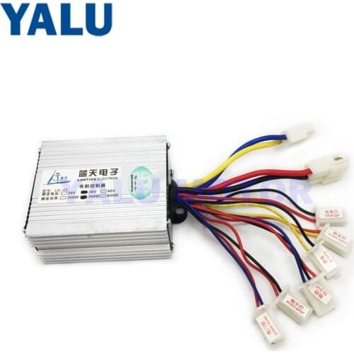 24V 36V 350W DC Brush Ebike Controller match 350W Motor MY1016Z MY1018 Electric Bike Scooter Geared Motor Accessories
