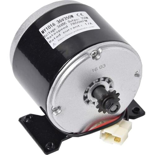 36VDC 2750RPM Replacement Brushed Electric Scooter Motor E Scooter Bicycle Chain Wheels Drive Speed Control Accessories