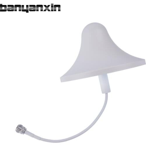 3G 4G Lite Omni Indoor Antenna Built-in Antenna for Telephone Signal GSM Booster 3G Repeater 20CM Cable N Female Connector 1PCS