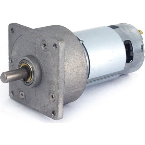 1PCS Magnetic High Torque Electric DC Gear Box Motor 8MM Shaft Diameter 2 Pins