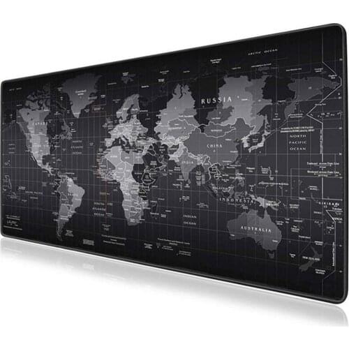 80% Off Anti-Slip Mouse Pad World Map Gaming Mouse Mice Keyboard Pad Mat Cushion for PC Laptop alfombrilla raton
