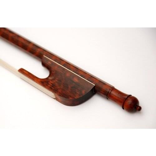4/4 Size Violin Baroque Bow Snake Wood Stick Letterwood Snakewood Frog and Stick FPZ012