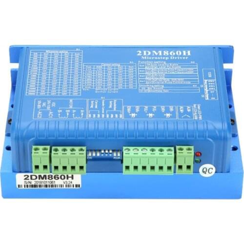 CNC 2DM860H Digital Two Phase Stepper Motor Driver Microstep Controller high quality