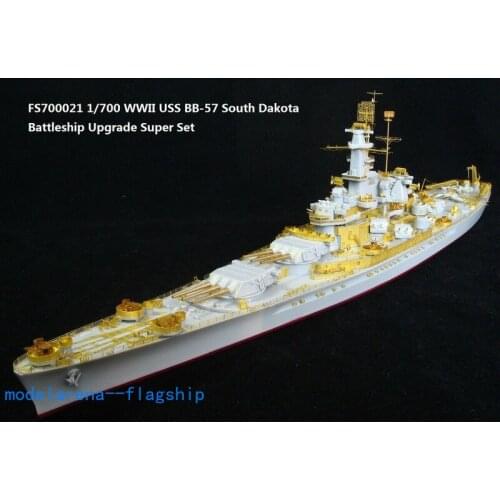 Fivestar PE 1/700 WWII BB-57 South Dakota Battleship (for Trumpeter) FS700021