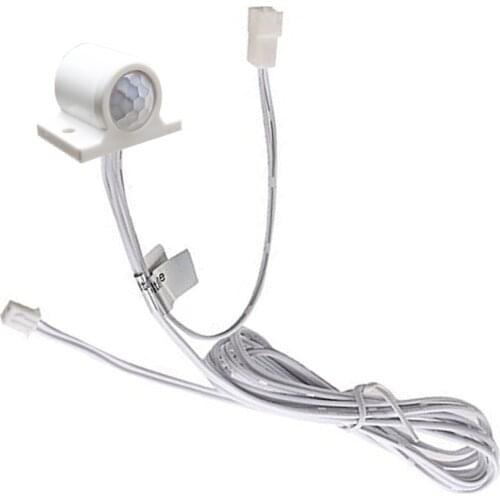 Automatic On Off PIR Body Infrared Motion Sensor Switch DC 12V 2A Mini LED Strip Corridor Lamp Light Infrared Sensor Switch