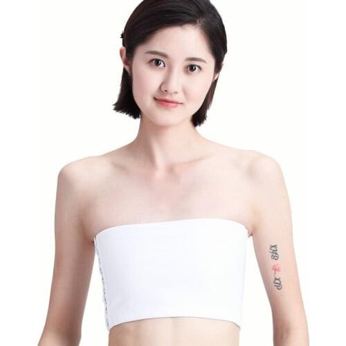 Hot Sale Women Short Shaper Breast Binder Trans Tomboy Cosplay Body Shaper Corset Belt New Casual Plus Size Strapless Chest