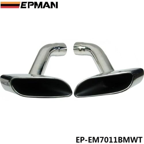 Chrome 304 Stainless Steel Exhaust Muffler Tip For BMW X6 E71 EP-EM7011BMWT
