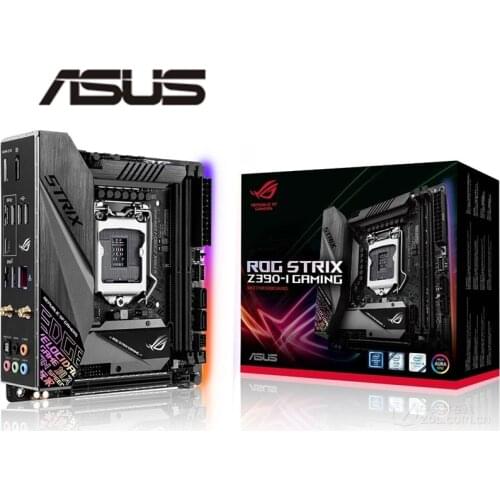 NEW For ASUS ROG STRIX Z390-I GAMING Motherboard Socket LGA 1151 DDR4 M.2 nvme ssd For Intel Z390 Original Desktop Mainboard