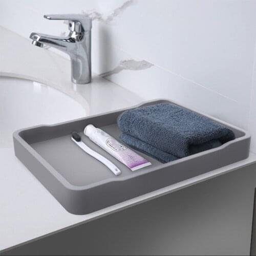 Home Storage Tray Concrete Mould Rectangular Fruit Dish Cement Mould Cosmetics Jewelry Storage Tray Plaster Epoxy Resin Mould