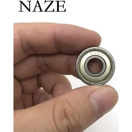 NAZE 10pcs 608ZZ Bearing 8x22x7mm ABEC-1 ABEC-3 ABEC-5 Skate Stroller Miniature 608ZZ Ball Bearings 608Z 6082Z Bearing