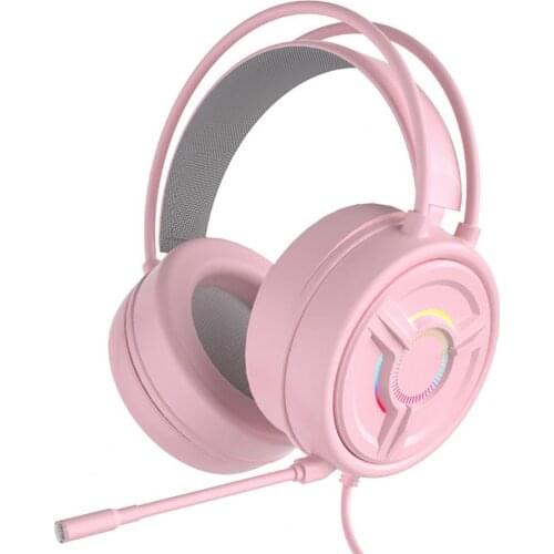 PSH-200 Wired Headphone Stereo Sound Effect Noise Reduction Cat Ear Shape HiFi Head-mounted Earphone for Listening to Music