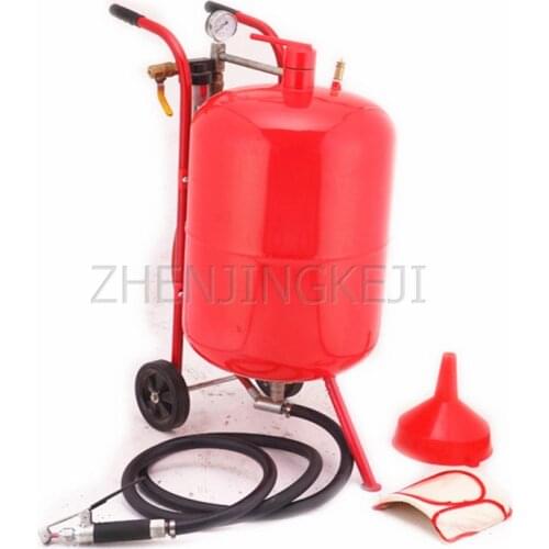 Steel Sandblasting Machine Sand Small Commercial Bucket Vacuum Dust-Free Portable Sandblasting Automobile Equipment Machinery
