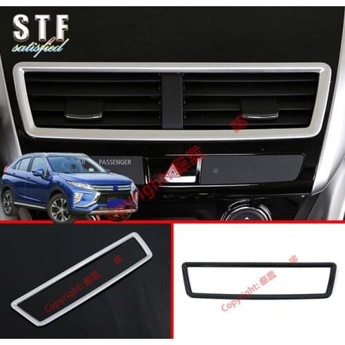 ABS Interior Center Air-Condition Vent Outlet Cover Trim For Mitsubishi Eclipse Cross 2018 2019