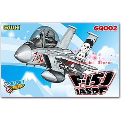 Great Wall Hobby GQ-002 F-15J JASDF Fighter Q Edition w/Pilot Assembly Model Kit