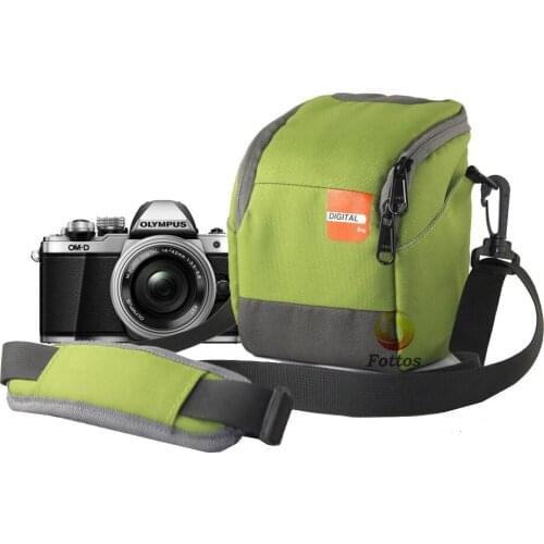 Protable Camera Cover Case Bag for Olympus E-M10 EM10 II EM10II E-M5II EP3 EM5 EPL6 EPL7 E-PL8 EPL5 EP5 14-42mm Lens With Strap