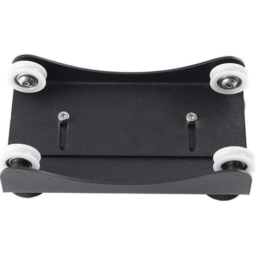 3D Printer Filament Spool Holder Acrylic Material Supplies Tray Fixed Stand Adjustable Rack With Bearing Printer Accessories