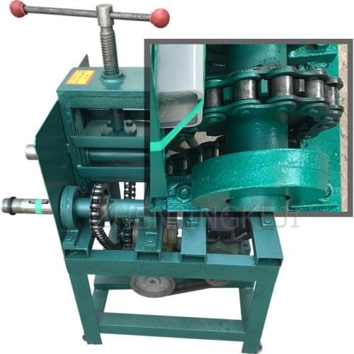 Electric Pipe Bender Small Hydraulic Press Brake Multifunctional Square Tube Round Tube Greenhouse Steel Pipe Iron Bending Tools
