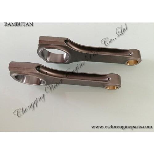 H-beam forged steel connecting rod with bolts for Toyota 3RZFE 2.7L quality warranty