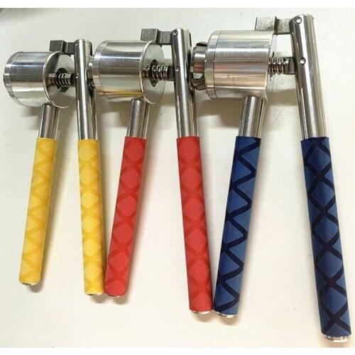 Vial Crimper 8/18/26mm Glass Bottle Sealing Machine Hand Capping Tools Round Handle