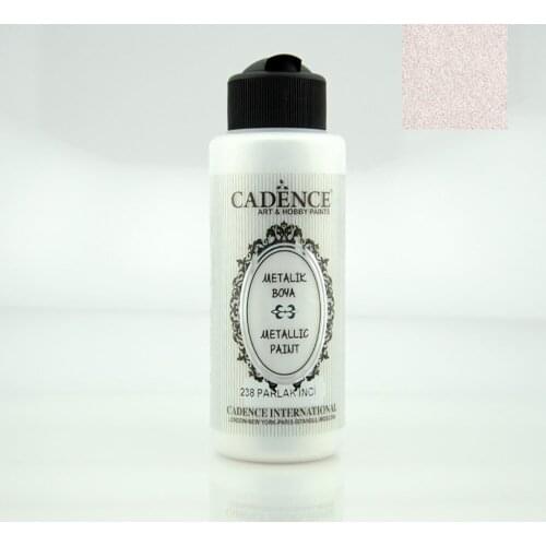 Cadence Metallic Paint 238-Parlak Pearl 120ml