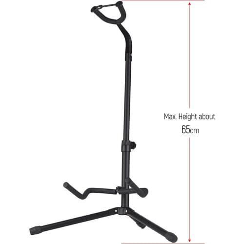Metal Guitar Floor Stand Musical Instrument Tripod Holder for Acoustic Electric Guitar Bass