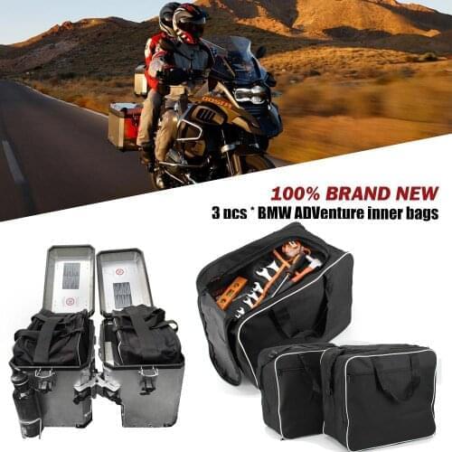 Motorcycle Luggage Bags for BMW R1250GS Adv Black Inner Bags R1200GS adventure