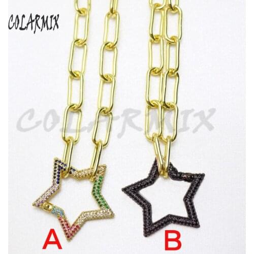 3strands Star necklace crystal zircon jewelry neklcace fashion jewelry retention quality accessories for women 50959