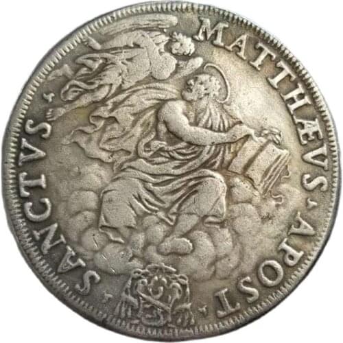 Matthews Angel God Commemorative Coin Collection Souvenirs Home Decoration Crafts Desktop Ornaments Gifts