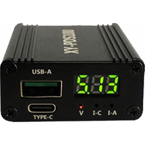 PDS100 QC4.0 PD3.0 12-28V 100W Mobile Phone Quick Charger Step Down Module with DC and Type-C Dual Port Input M7DA