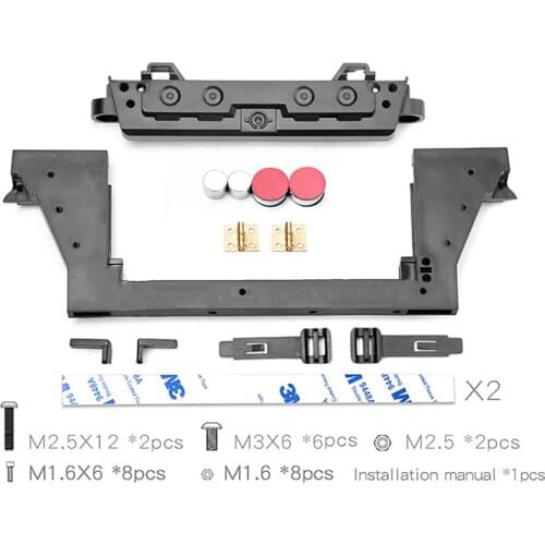 Replacement Front and Rear Car Shell Hidden Locks Quick Release Lock for 1/10 Traxxas TRX4 Defender RC Car Parts