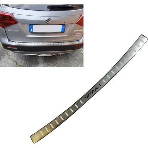 Stainless Steel Ultra thin Rear bumper Protector Sill for Suzuki Vitara 2015 2016 2017 2018 2019 2020 Car Styling