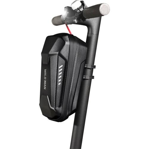 Universal Electric Scooter Handle Bag EVA Hard Shell Rainproof Scooter Head Front Bag Handlebar Hanging Storage Bag 2L/3L