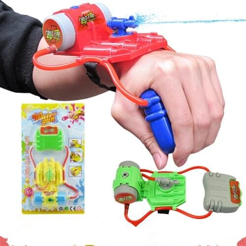 YS Plastic Wrist Water Gun Outdoor Toy Gun Water-Sprinkling Simba Water Pistol Shooter for Swimming Pool and Beach