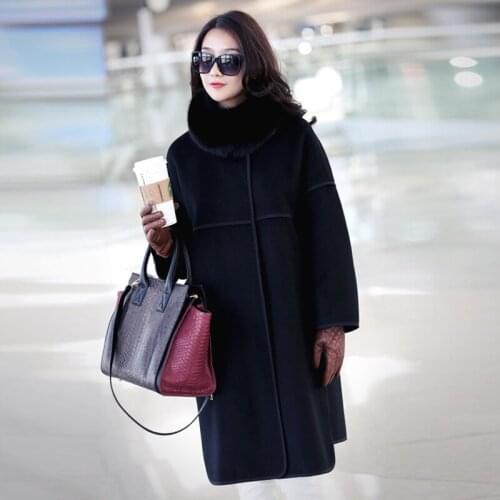 Korean Wool Coat Women Elegant Ladies Coats and Jackets Spring Autumn Long Jacket Abrigos Mujer Invierno 2020 u57024 YY668