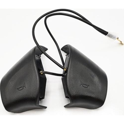 2Pcs Car Interior Steering Wheel Horn Button Cover Cap Replacement For MK3 Golf Jetta Polo Cabrio