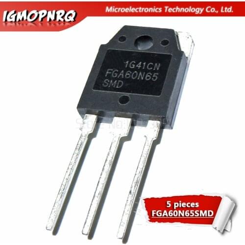 5pcs FGA60N65SMD TO-3P FGA60N65 TO-247 60N65 TO3P