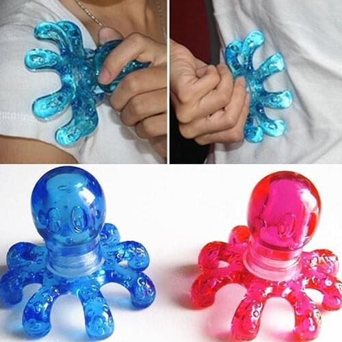 50% Hot Sale Octopus Shaped Personal Massager Muscle Relaxing Body Neck Massage