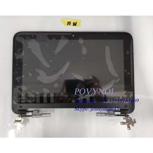 755730-001 For HP Pavilion x360 11-N030CA LCD display touch screen assembly+frame+touch board