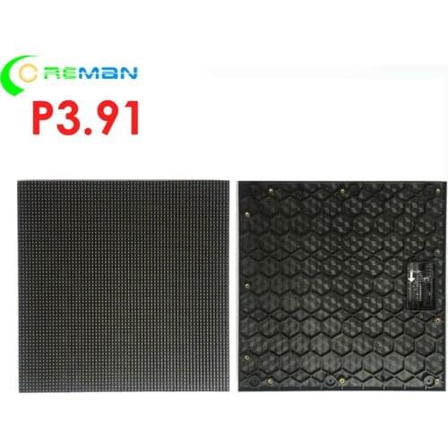 Aliexpress high quality led video display screen panel p3.91 250x250mm led module, indoor rgb led matrix 64x64 pixel p3.9 p3.91
