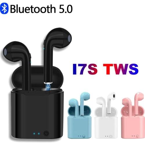 I7s tws Wireless Headphones Bluetooth Earphones Sports Waterproof Earbuds In-Ear Headphones Stereo Bass Headsets Free Shipping